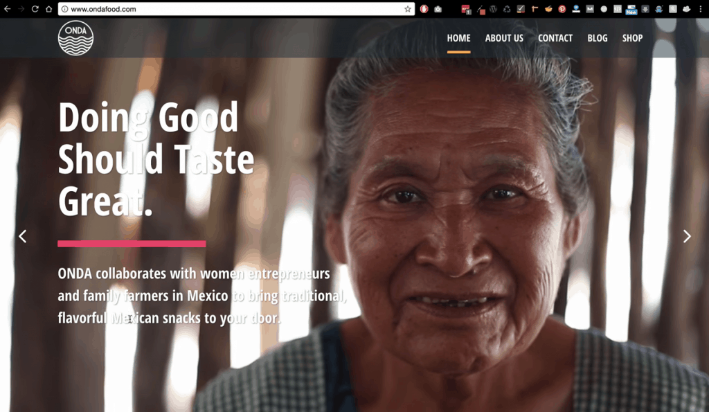 CASE STUDY AFTER International Snack Foods Website Redesign 1 11 screenshot Sacred Fire Creative