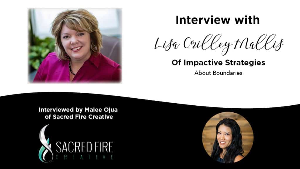 YT Thumbnail Lisa Crilley Mallis 3 Sacred Fire Creative