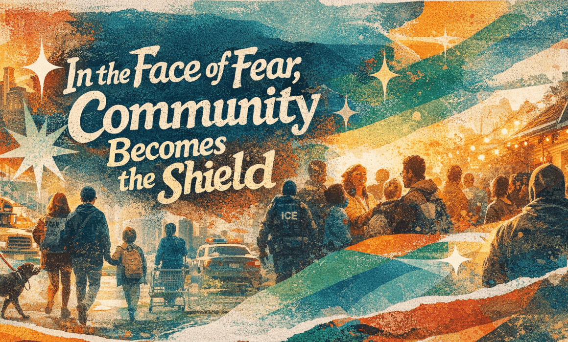 In the face of fear, community becomes the shield.